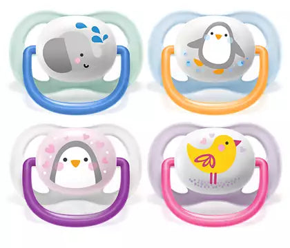 Philips Avent Pacifier Ultra Air 0-6m Animals - 2 Pieces