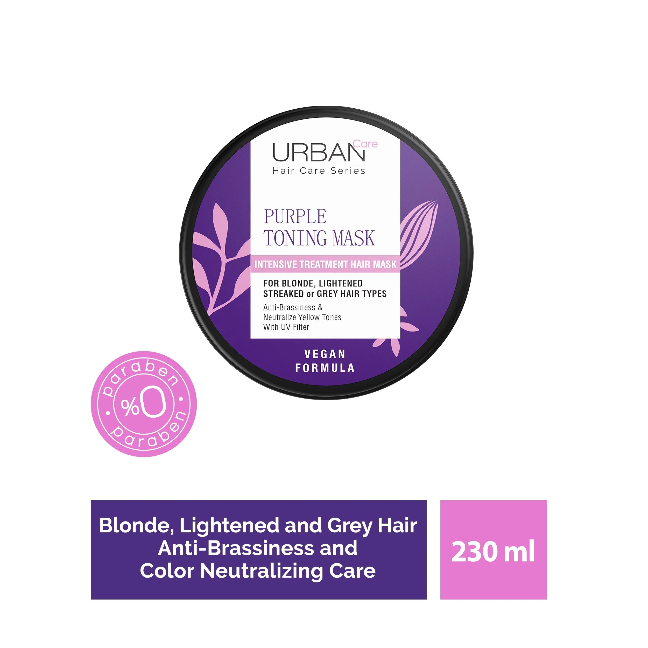 Urban Care Purple Intensive Hair Care Mask 230 Ml