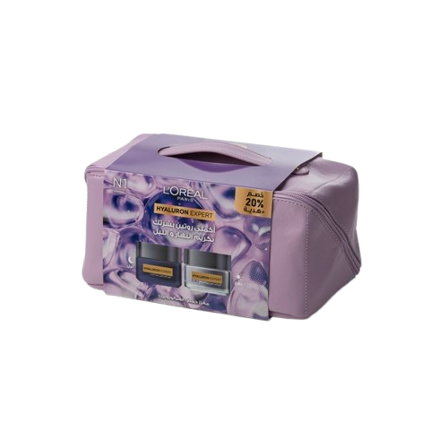 L'Oréal Paris Hyaluron Expert Day & Night Cream 20% Discount + Toilety Bag Gift