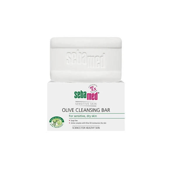 Sebamed Olive Cleansing Bar For Sensitive And Dry Skin 150ml