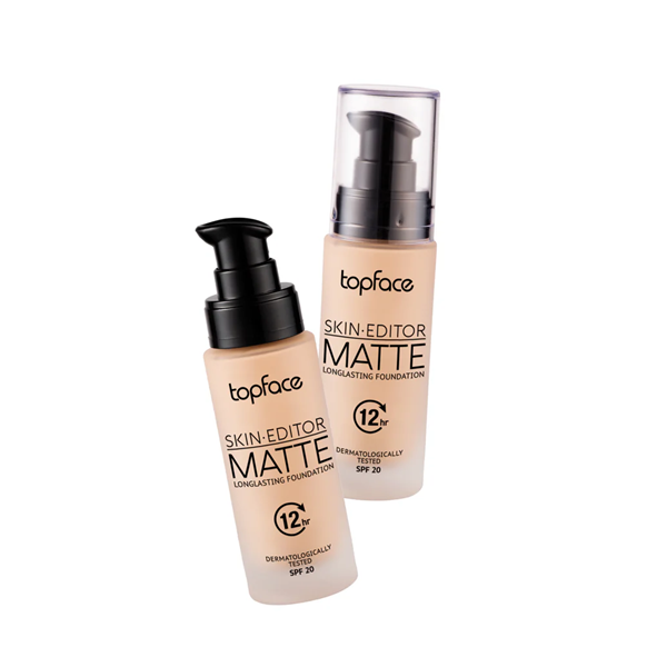 كريم أساس توب فيس سكين إديتور مات