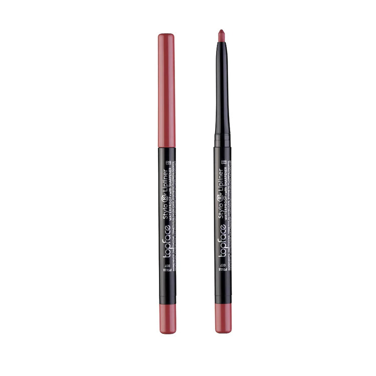 قلم تحديد الشفاه توفيس ستايلو المقاوم للماء مع مبراة