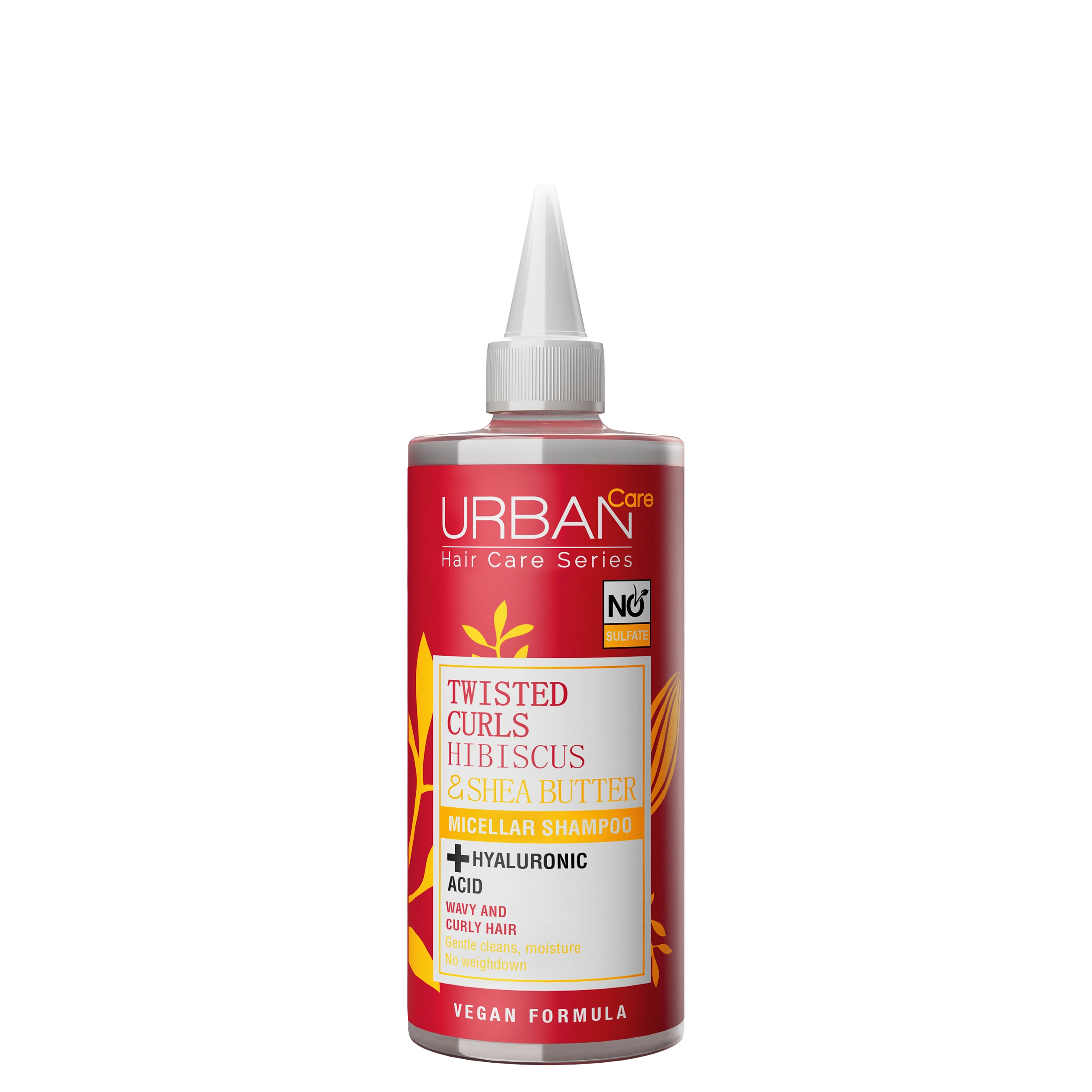 Urban Aare Twisted Curls Hibiscus & Shea Butter Micellar Shampoo