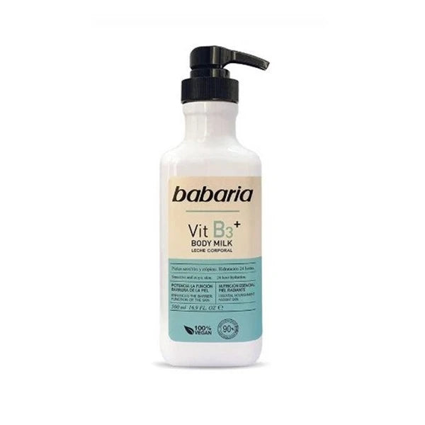 Babaria Vitamin B3+ Body Milk 500ml