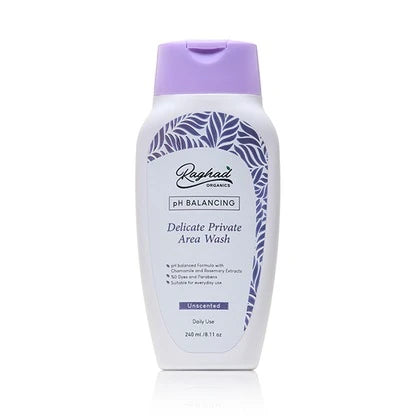 Raghad Organics Delicate Private Area Wash Damascus Rose 240ML