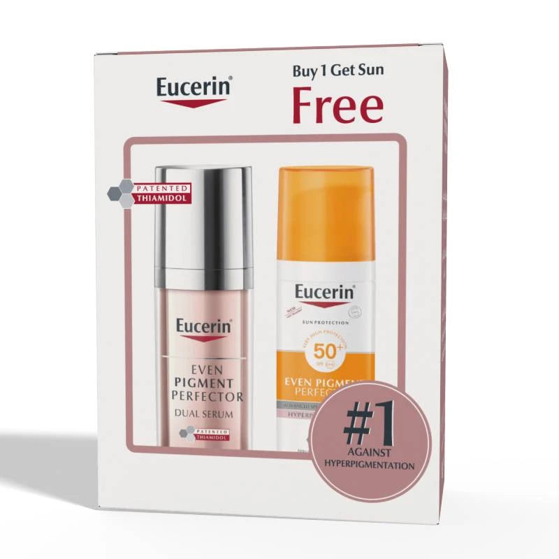 Eucerin Even Pigment Perfector Dual Serum 30ml Buy 1Get Sun Free Offer