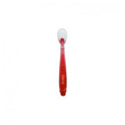 Optimal Baby Silicone Spoon Green 'Red