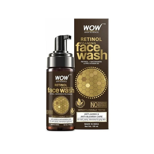 Wow Retinol Foaming Face Wash 150 ML