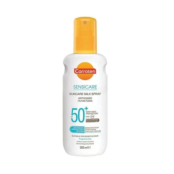 Carroten Sensicare Suncare Milk Spray 200ml - SPF50+