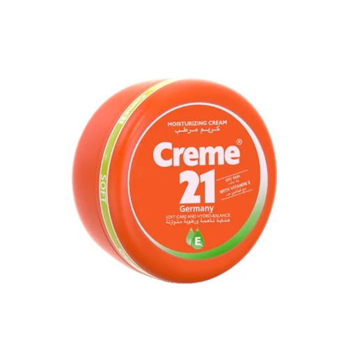 Creme 21 Moisturizing Cream With Vitamin E For Dry Skin - 250ml