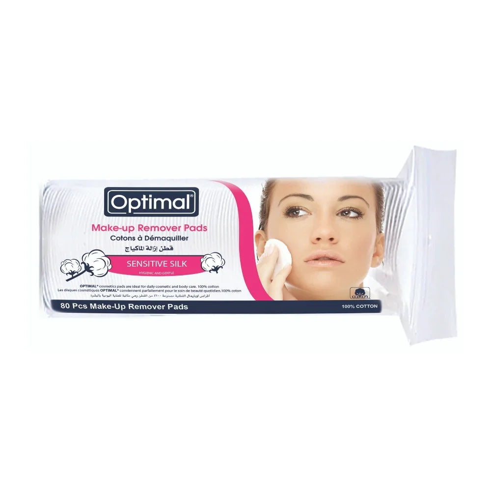 Optimal Make-up Removal Oval, 80 pieces