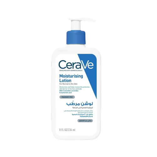 CeraVe Moisturizing Lotion For Normal To Dry Skin With Hyaluronic Acid 236ml