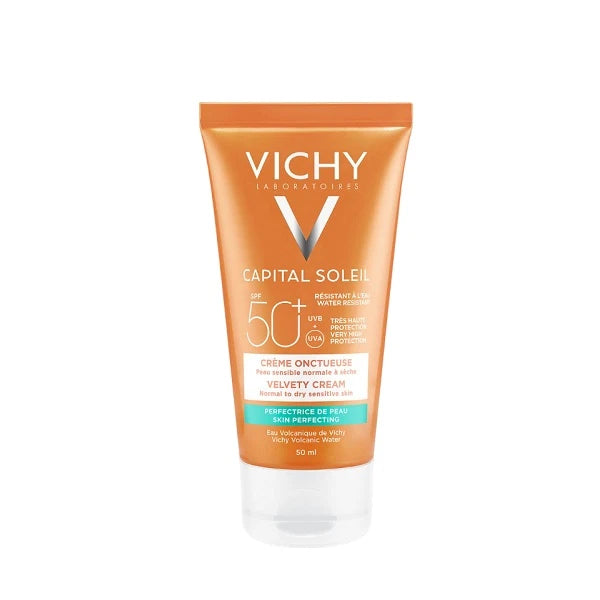 Vichy Ideal Soleil Velvety Cream Spf50+ Skin Perfecting Action 50ml 25% OFF