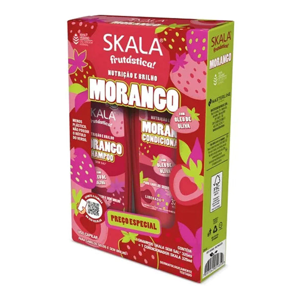SKALA Frutastica Morango Strawberry Shampoo & Conditioner Kit