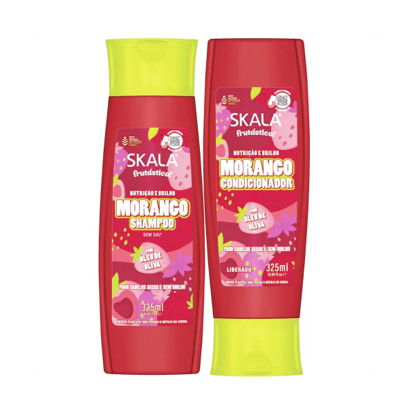 SKALA Frutastica Morango Strawberry Shampoo & Conditioner Kit