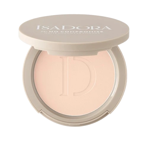 Isadora The No Compromise Matte Longwear Powder 61 Cool Ivory