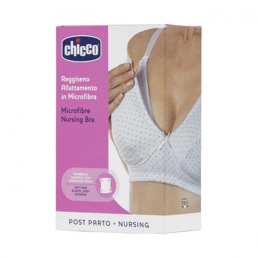 Chicco Nursing Microfibre Bra White 4C