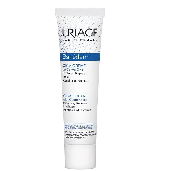 Uriage BARIÉDERM CICA Cream-Repairing Cream with Cu-Zn