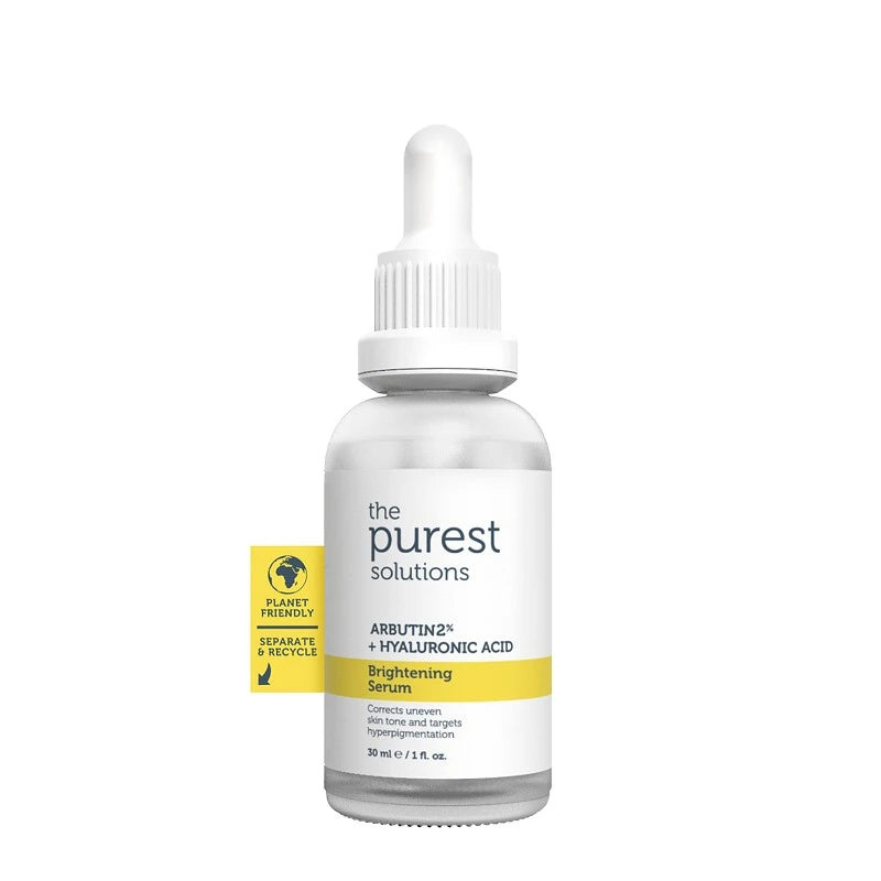 Brightening Serum Arbutin %2 + Hyaluronic Acid 30ml - The Purest Solutions