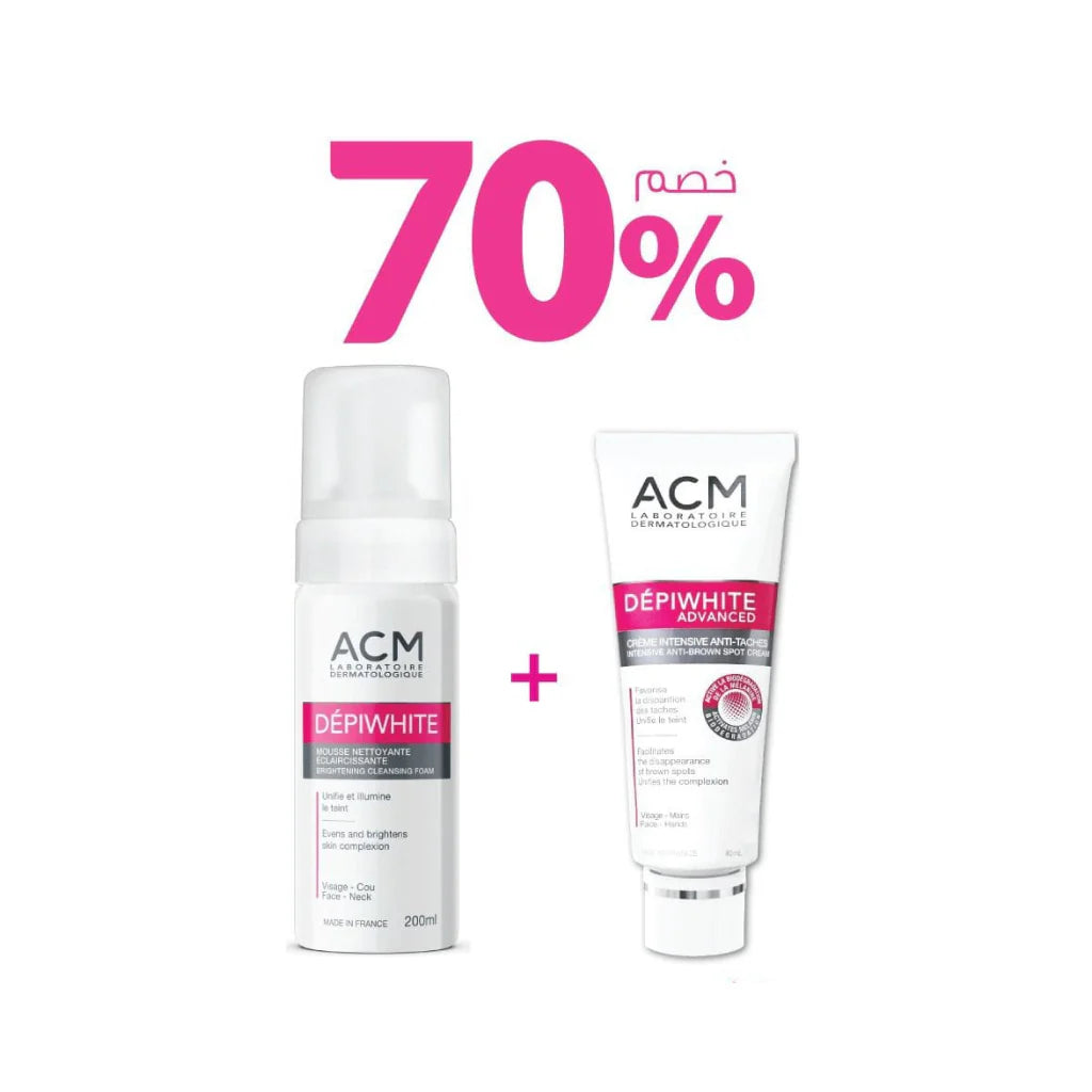 ACM Depiwhite Advanced Cream + Depiwhite Cleansing Foam Offer
