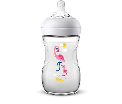 Philips Avant Natural Baby Bottle 260 ml - Flamingo