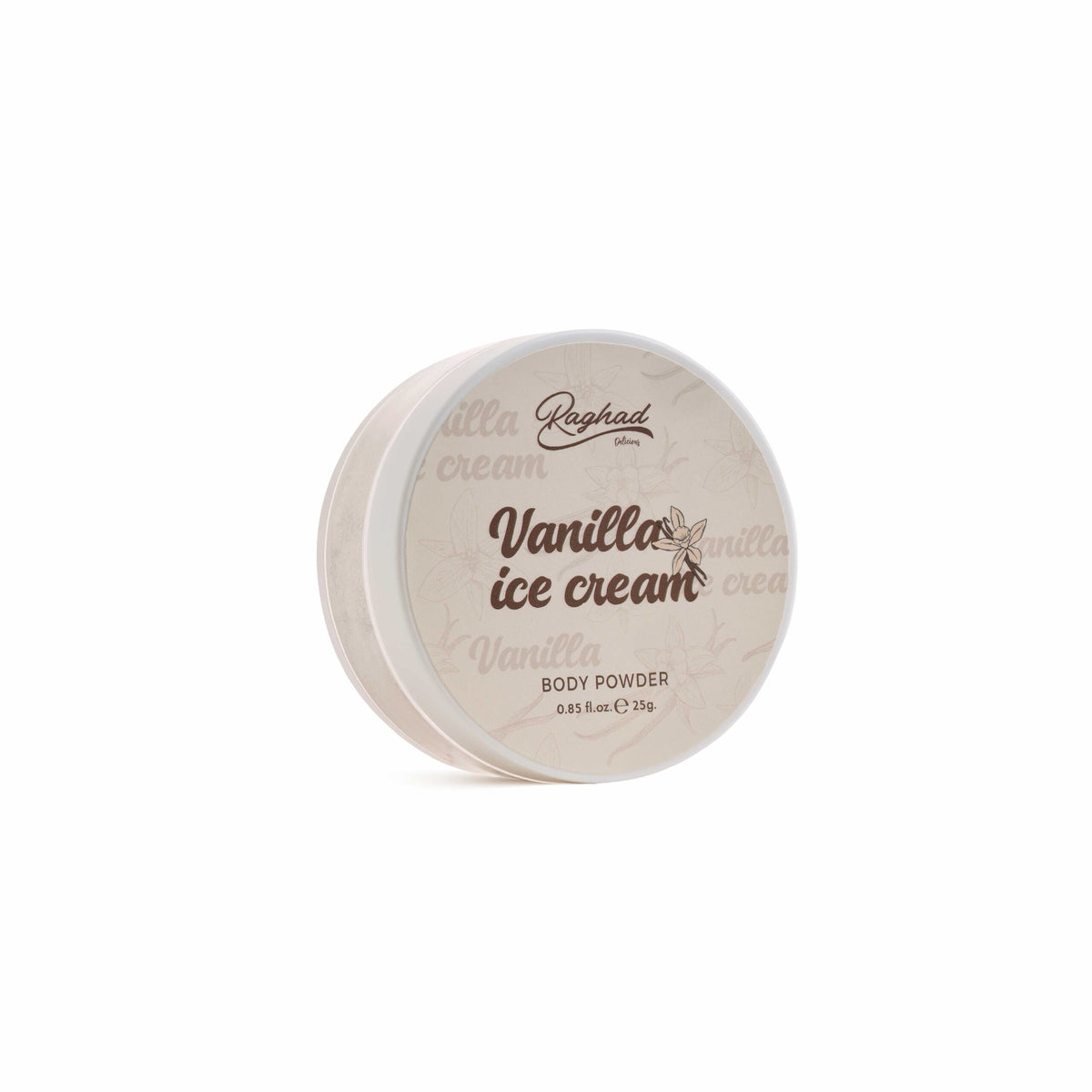 Raghad Organics Vanilla Ice Cream Package