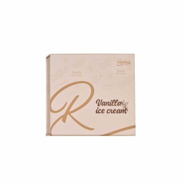 Raghad Organics Vanilla Ice Cream Package