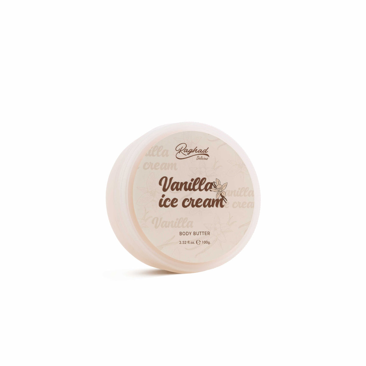 Raghad Organics Vanilla Ice Cream Package