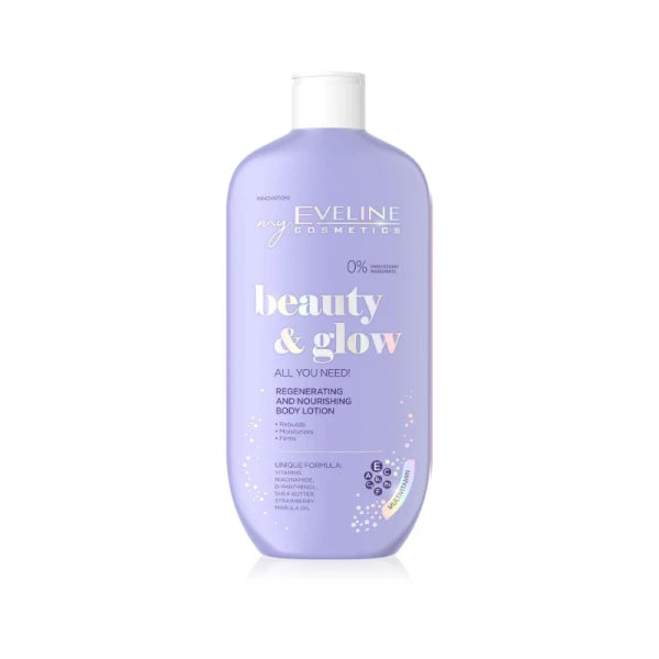 Eveline Beauty & Glow All You Need Regenerating And Nourishing Body Lotion 350ML