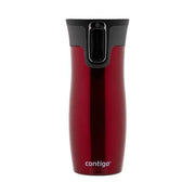 Contigo Autoseal West Loop Vacuum Insulated Stainless Steel Travel Mug 470 ml, Red