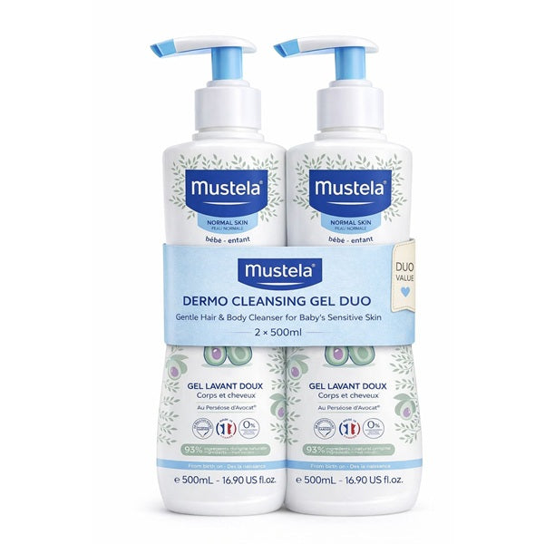Mustela Gentle Cleansing Gel Offer 2x500ML