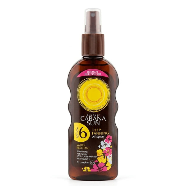 Cabana Sun Deep Tanning Oil Spray SPF6 200ml