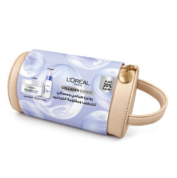 L’Oréal Paris Collagen Expert Moisturizing Cream 50ml & Serum 30ml + Gift 20% OFF