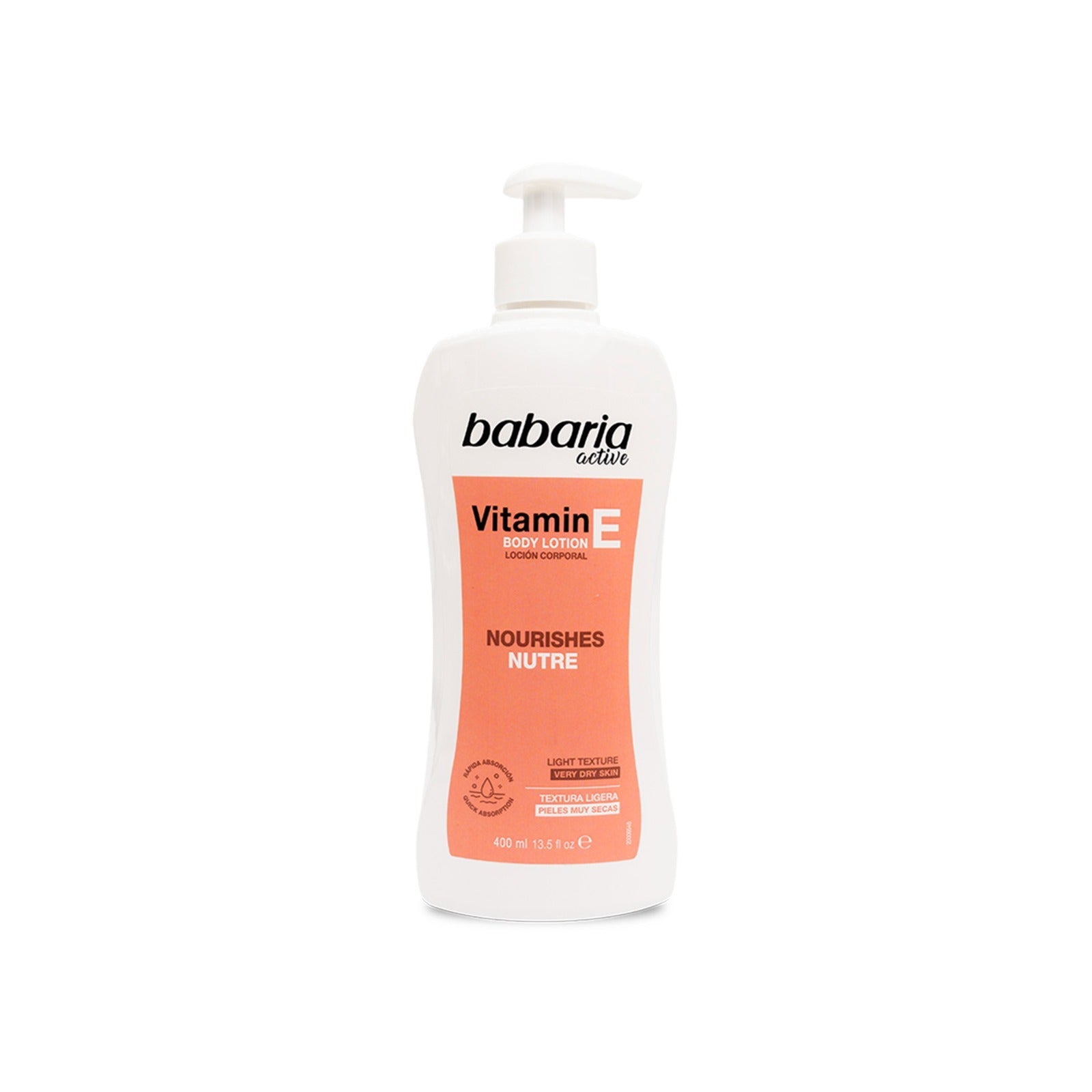 Babaria Vitamin E Body Cream 400ml