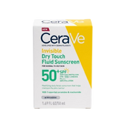 Cerave Invisible Dry Touch Fluid Sunscreen SPF50+ 50ml