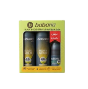 Babaria Fresh Cannabis Deodorant Spray For Men 200ml Double+ Deodorant Roll On For Men 50ml
