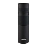 Contigo Thermal Bottles With 360 Interface - Vacuum Insulated Stainless Steel, 1200 ml, Matte Black