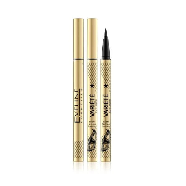 Eveline Variete Eyeliner Waterproof Ultra Black