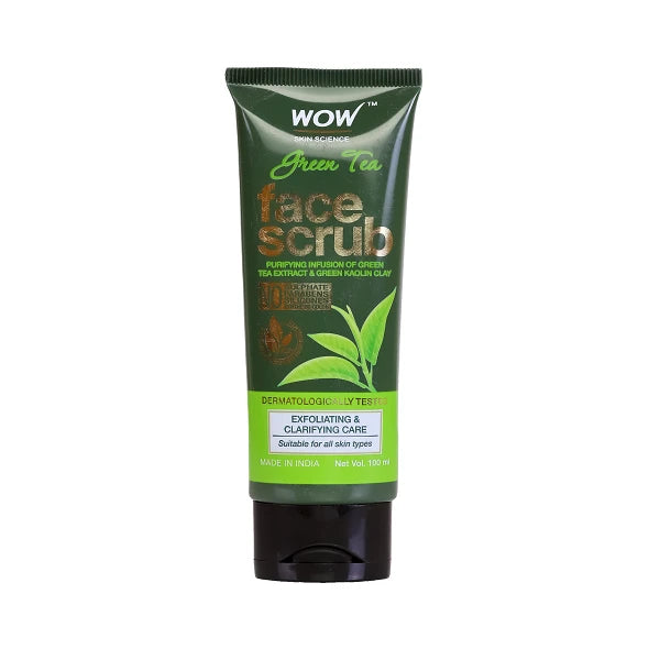 Wow Green Tea Face Scrub 100ml