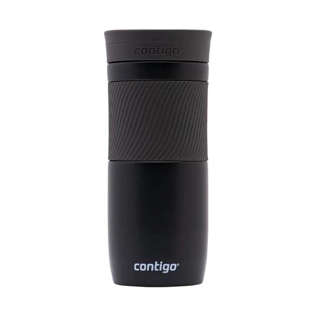 Contigo Snapseal Byron Vacuum Insulated Stainless Steel Travel Mug 470 ml, Matte Black