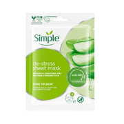 Simple De-Stress Sheet Mask With Aloe Vera