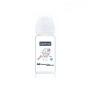 Optimal Glass Feeding Bottle Colored 160Ml Blue 'Pink 'White