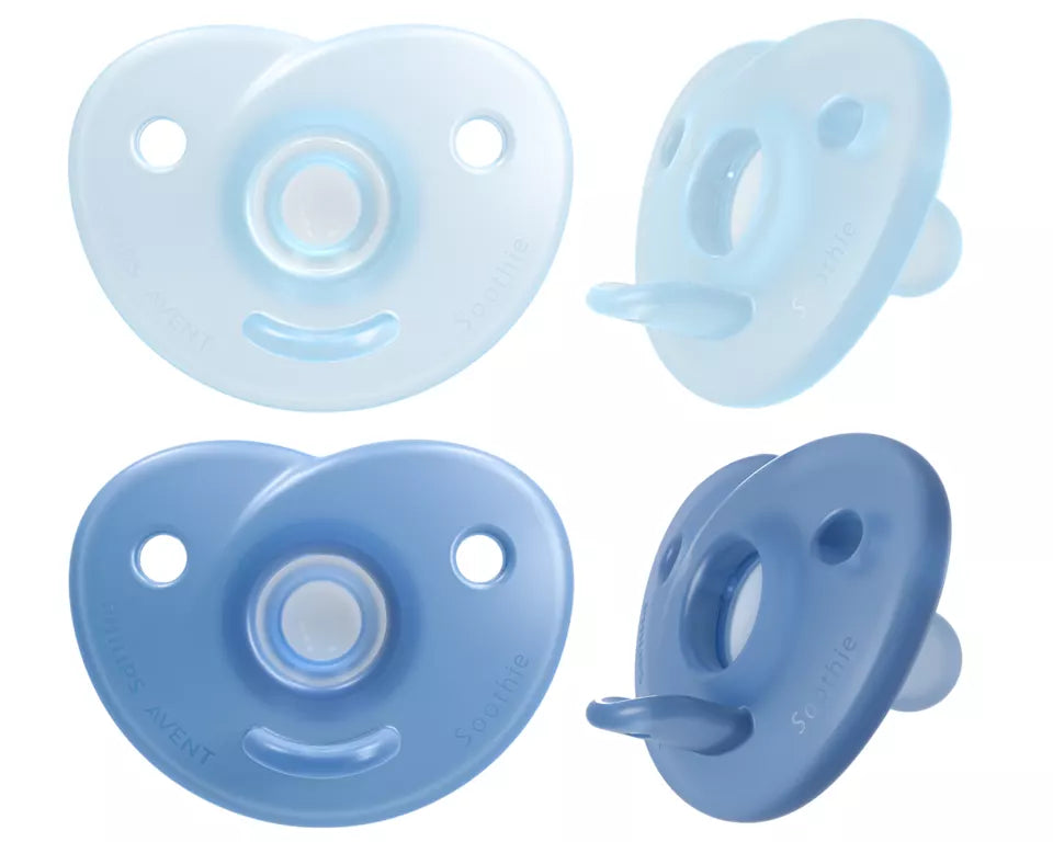 Philips Avent Soothie Pacifier 0-6m Curved - 2 Pieces