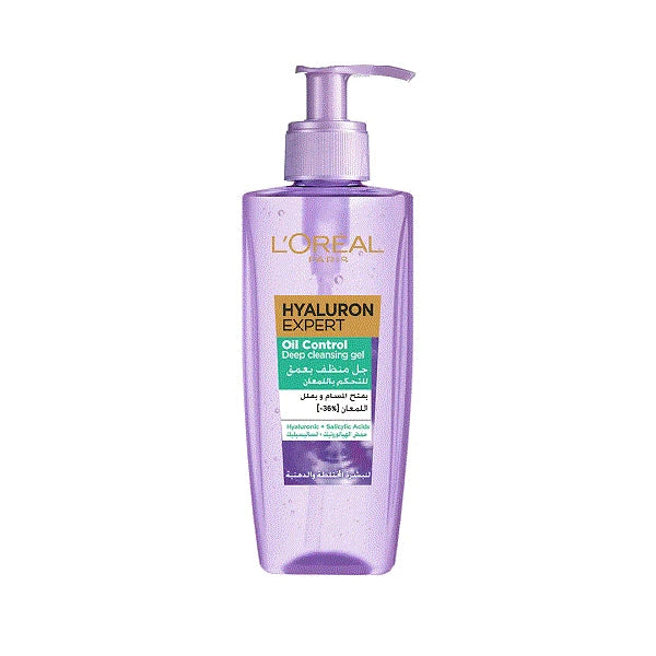 L'Oréal Paris Hyaluron Expert Oil Control Deep Cleansing Gel 200ML