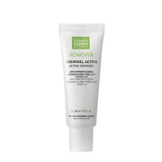 Tube of Martiderm Acniover cream on a white background