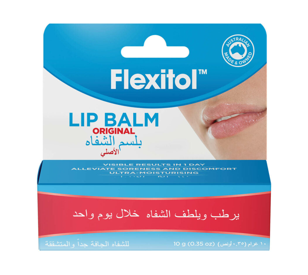 Flexitol Lip Balm Original Flavor 10g