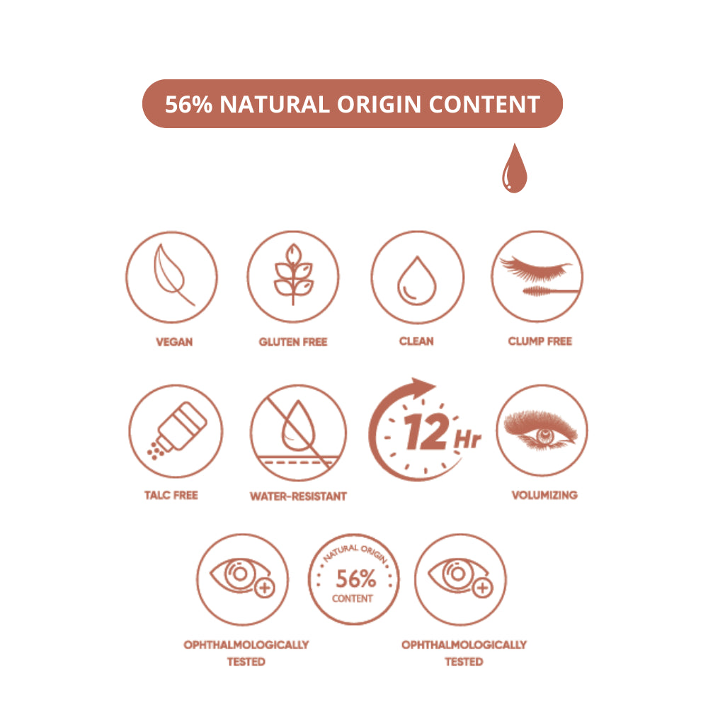 Neverti Mascara Beauty Boost Volume & Lift