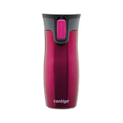 Contigo Autoseal West Loop Vacuum Insulated Stainless Steel Travel Mug 470 ml, Raspberry