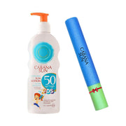 Cabana Sun Lotion SPF50 For Kids 150ml + Free Gift Water Shooter