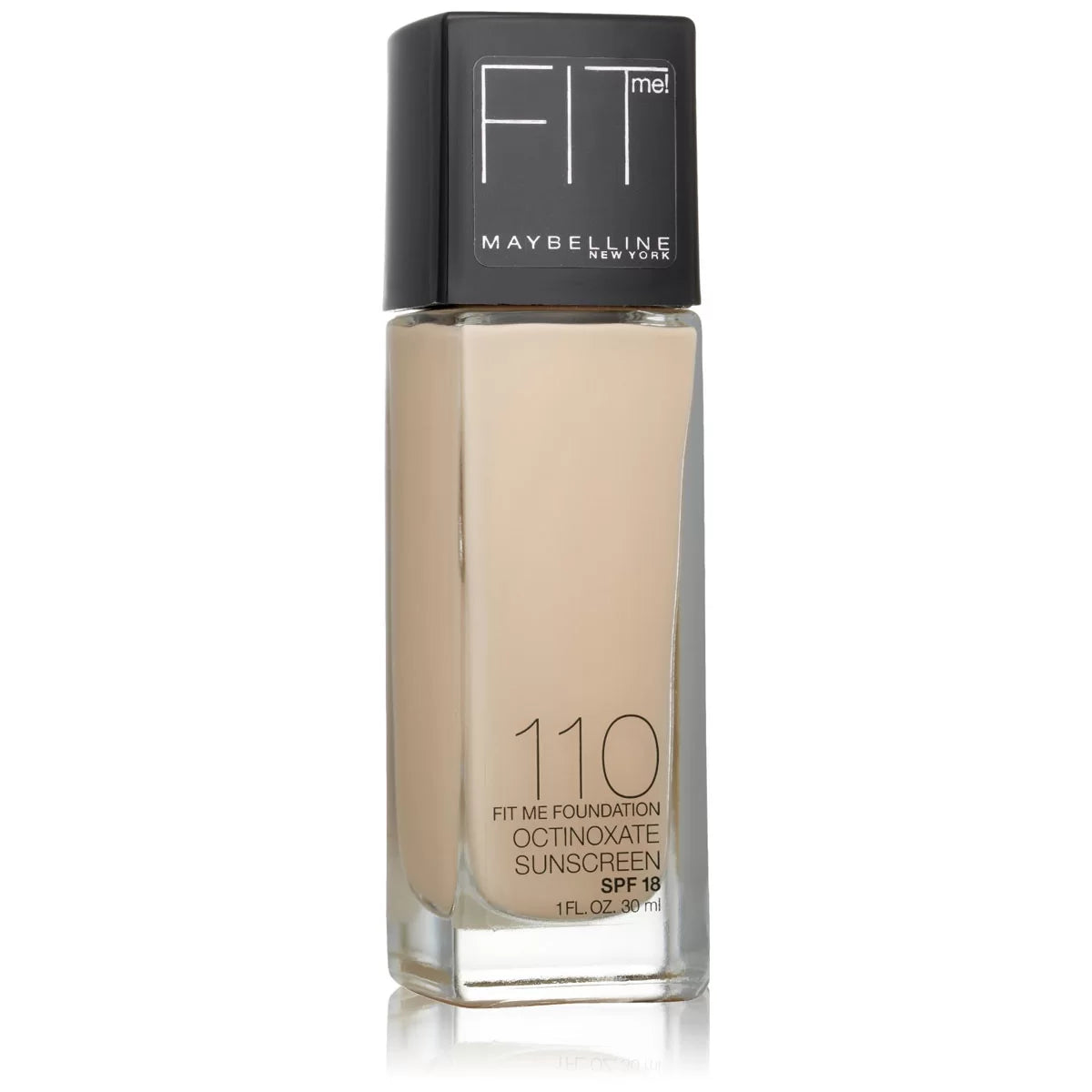 Maybelline Fit Me Matte+poreless Glass Foundation Spf22